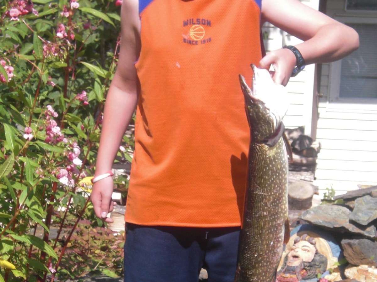 Earlier outdoor fishing photo used for the origin section on the About page.