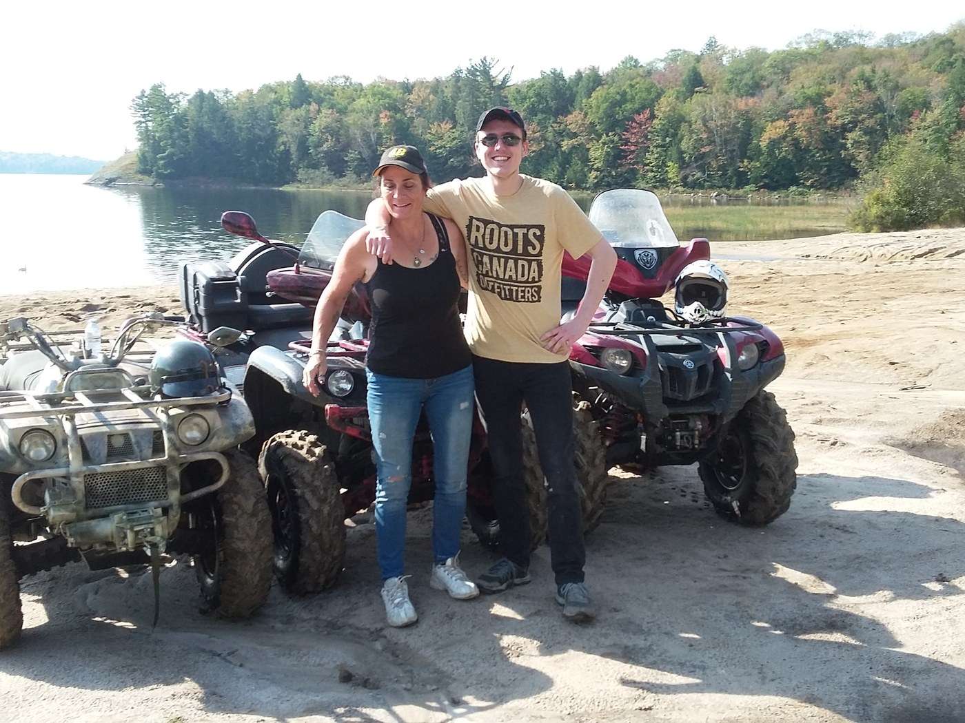 ATV photo used as the thesis image for the About page.