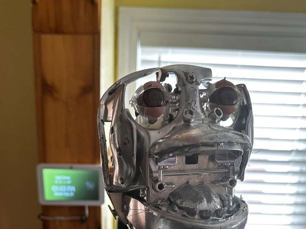 The original monkey-head vessel that gives the Monkey-Head-Project its name.