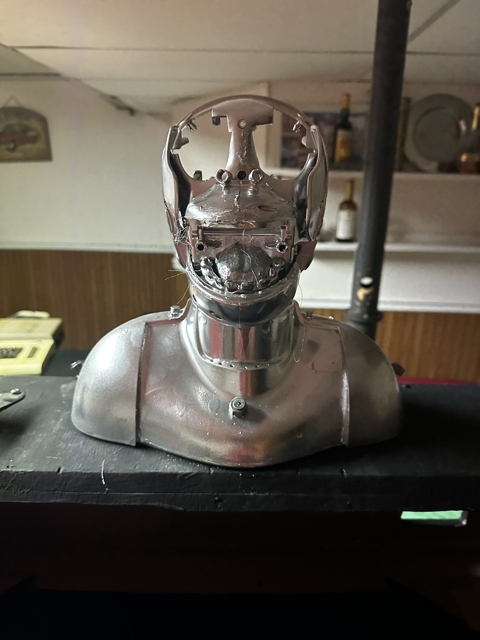 Monkey-head vessel stage used here to represent the project’s embodied proof trajectory.
