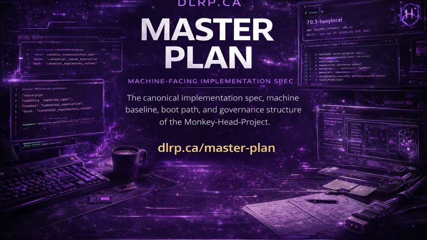 Master plan banner art.