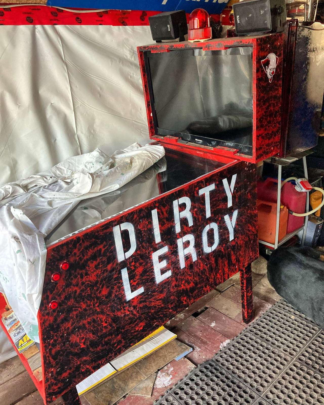 Dirty Leroy cabinet