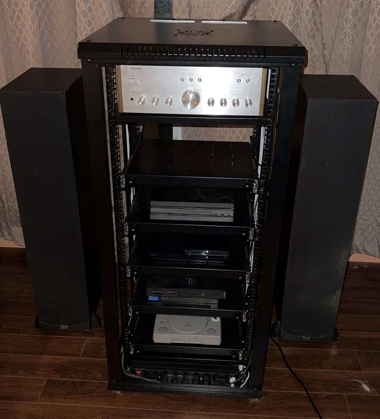 A mid-build state with more of the final body established